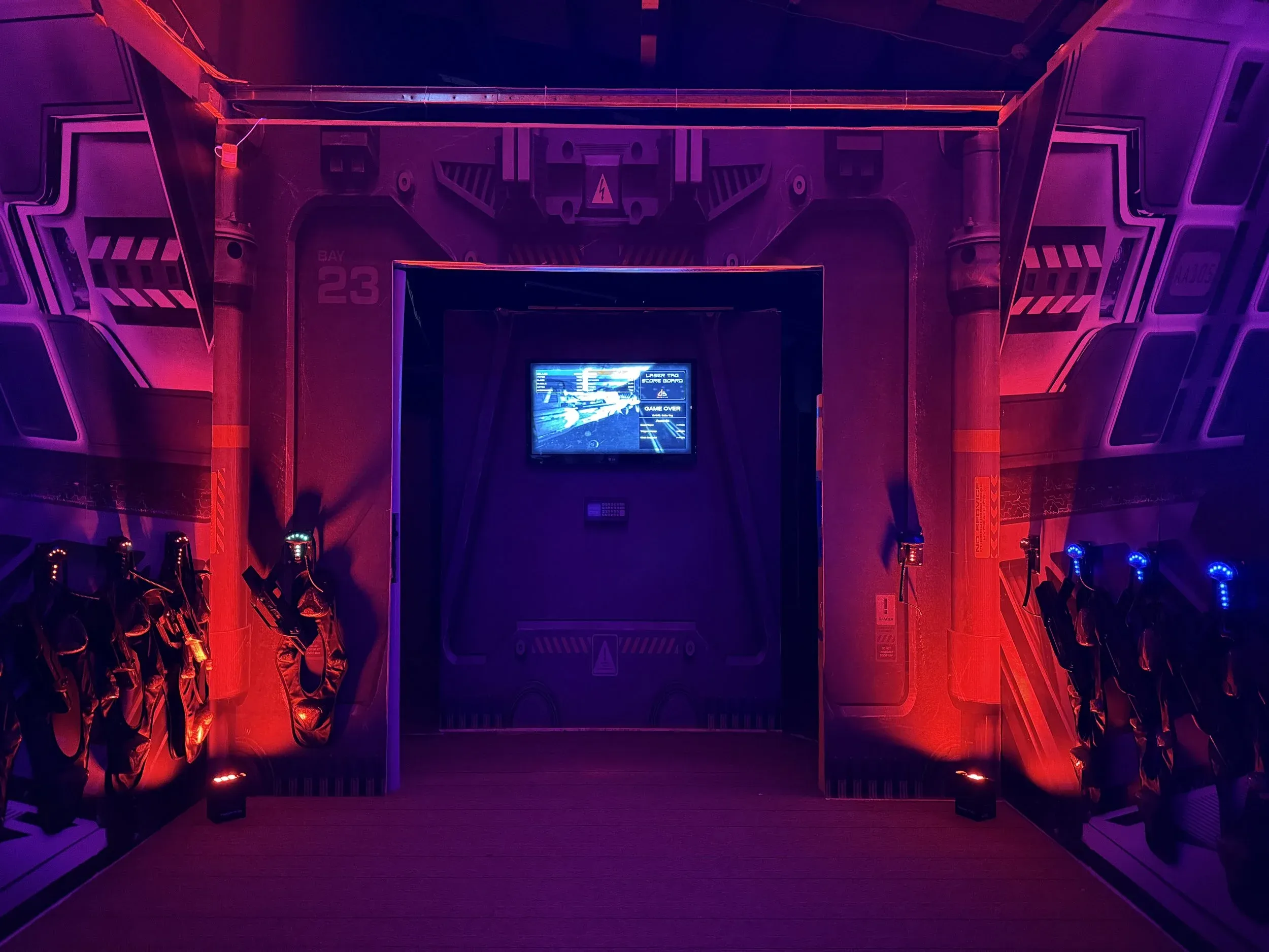 Equipaggiamento laser tag